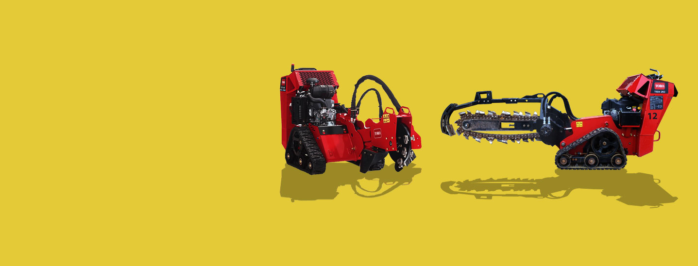 Stump Grinder equipment hire