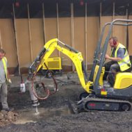 Electric Powered Micro Digger