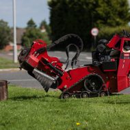 Tracked Stump Grinder