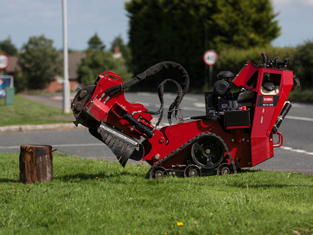 Tracked Stump Grinder